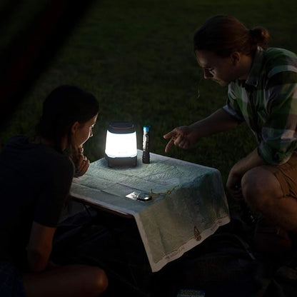 CORE 1250 Lumen Rechargeable Bluetooth Speaker Lantern with USB Output, Charges Phones