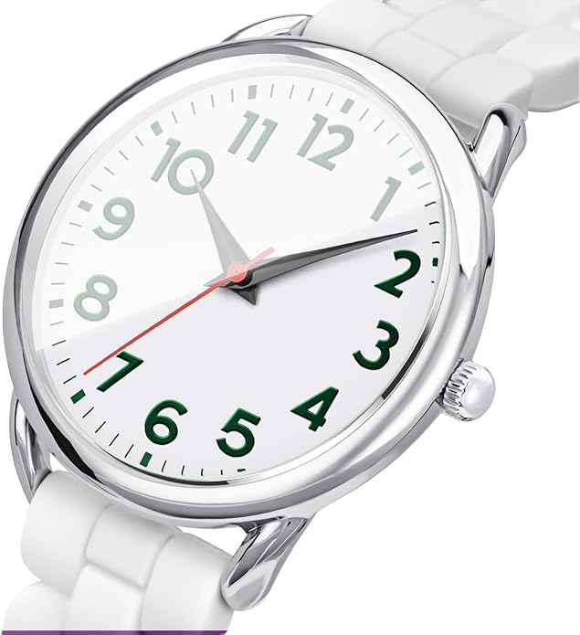35MM Women's Watch Big Face Easy Reader Water Proof