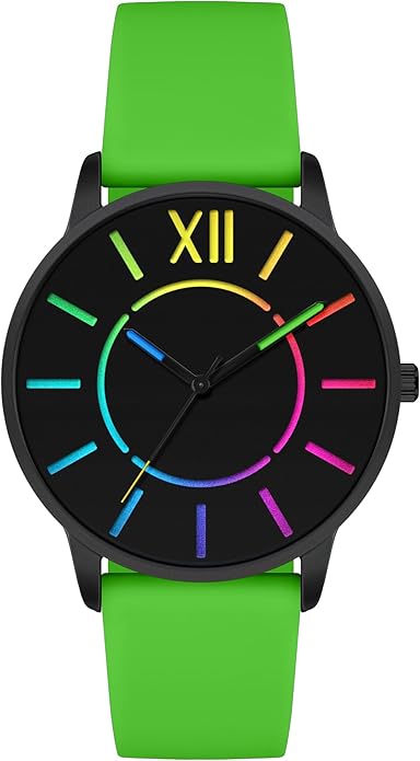 Bisley Unisex Watch Easy to Read Waterproof Silicone Strap Watch