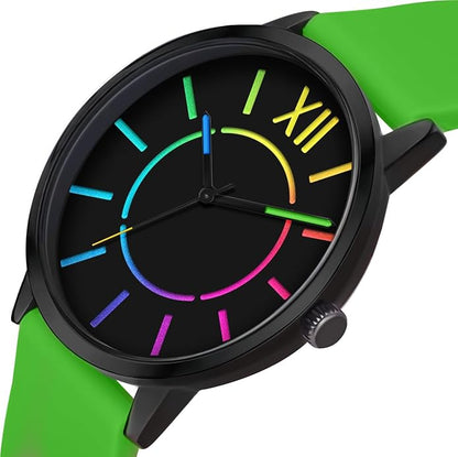 Bisley Unisex Watch Easy to Read Waterproof Silicone Strap Watch