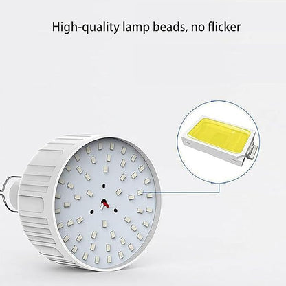 [800 Lumens] Rechargeable Camping Lantern , IPX7 Waterproof LED Emergency Light - 1200mAh Battery, USB Charging, 5 Light Modes for Tent/Hiking/Hurricane (20W)