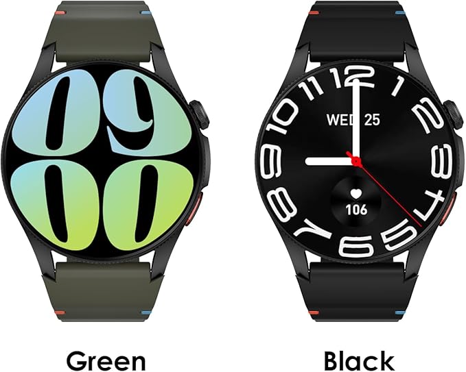 G12 Fitness Smartwatch with GPS, 2 Watch Bands, 1.43 AMOLED Screen, 3ATM 30M Waterproof, 450mAh Large Battery, Answer/Make Call, 24/7 Sleep Tracking, Compatible for Android iOS