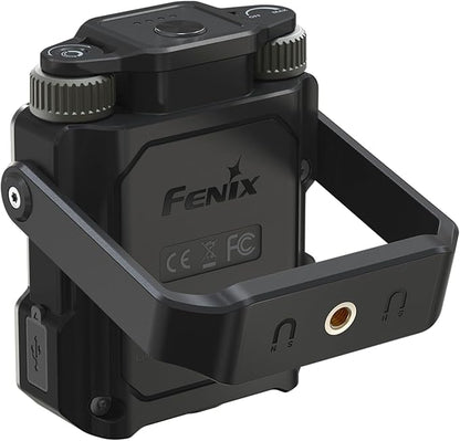 Fenix CL27R Camping Lantern Flashlight, 1600 lumens USB-C Rechargeable Waterproof Portable with White and Red LEDs and Lumentac Organizer for Hurricane Power Outage Emergency and Job Sites (Green)