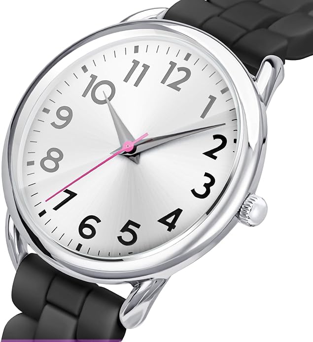 35MM Women's Watch Big Face Easy Reader Water Proof