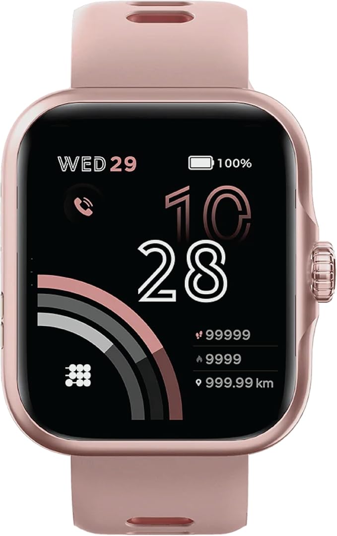 Cubitt Viva Pro Smartwatch/Fitness Tracker with 1.78" Touch AMOLED Screen, Bluetooth Calling, Built in GPS, 60+ Sports, Blood Oxygen, Heart Rate, Stress and Sleep Monitor, Waterproof, Step Counter