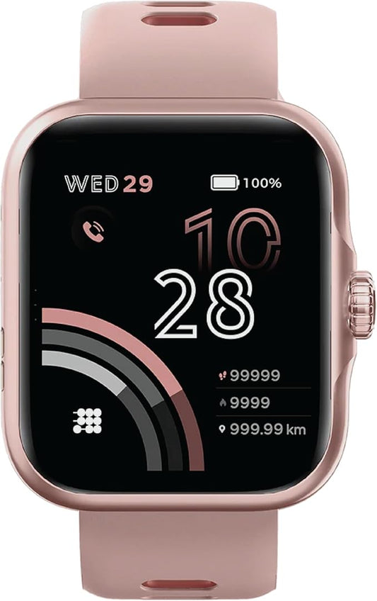 Cubitt Viva Pro Smartwatch/Fitness Tracker with 1.78" Touch AMOLED Screen, Bluetooth Calling, Built in GPS, 60+ Sports, Blood Oxygen, Heart Rate, Stress and Sleep Monitor, Waterproof, Step Counter