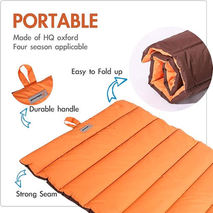 Outdoor Dog Bed, Waterproof, Washable, Large Size, Durable, Water Resistant, Portable and Camping Travel Pet Mat