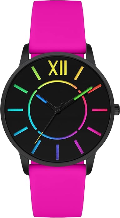 Bisley Unisex Watch Easy to Read Waterproof Silicone Strap Watch