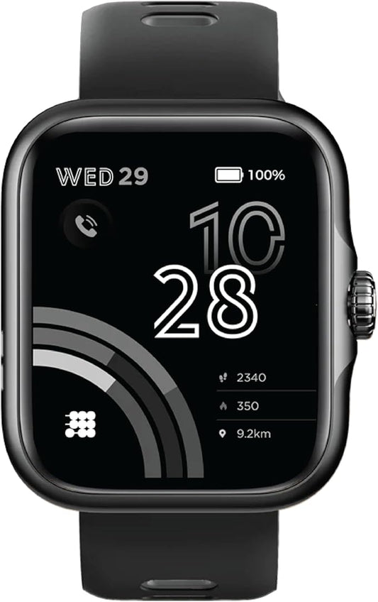 Cubitt Viva Pro Smartwatch/Fitness Tracker with 1.78" Touch AMOLED Screen, Bluetooth Calling, Built in GPS, 60+ Sports, Blood Oxygen, Heart Rate, Stress and Sleep Monitor, Waterproof, Step Counter