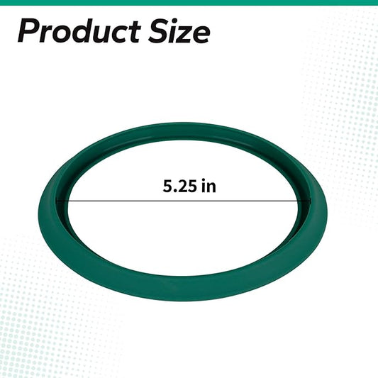 Camping Kerosene Lamp Silicone Base Suitable for Coleman Lanterns Models 200, 242, 335, 321, 502, 533, Improves Grip and Stability（Green）
