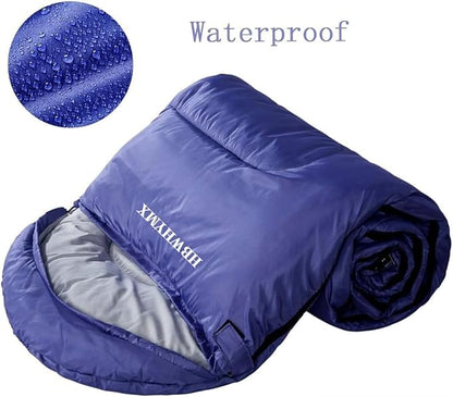 Sleeping Bags for Adults Backpacking Lightweight Waterproof- Cold Weather Sleeping Bag for Warm Camping Hiking Outdoor Travel Hunting with Camping Sleeping Bag