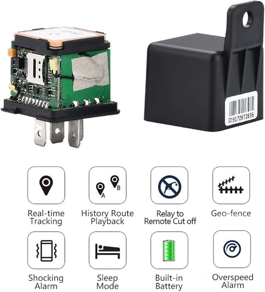 SinoTrack 4G Mini GPS Tracker Device for Vehicles - Real-Time Car Tracking Vehicle Device Locate with No Monthly Fee, Route History & Geo-Fence Alerts for Cars, Trucks, Motorcycles & Fleets