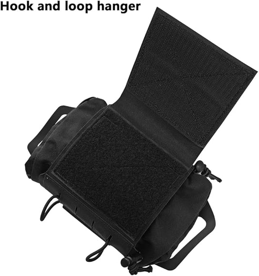 SABADO Rapid Deploy IFAK Pouch First Aid Kits Pack Tactical Two-piece System Medical Supply Holder Roll Carrier Hypalon Handle Outdoor Sport Hunting Bag Laminated Matting Fabric