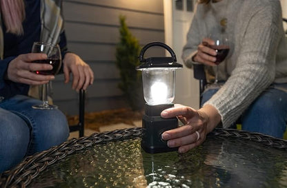 Enbrighten LED Mini Camping Lantern, Battery Powered, 200 Lumens, 40 Hour Runtime, 3 Modes, Night Light for Kids, Ideal for Hiking, Outdoors, Emergency, Snow, Hurricane and Storm