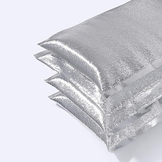 Smilco Reusable Insulation Bags Thermal Box Liners Metalized Liners Lunch Food Box Shopping Bag Insulated Lining Waterproof Insulation Package (25 Pack/ 8 In x 11 In)