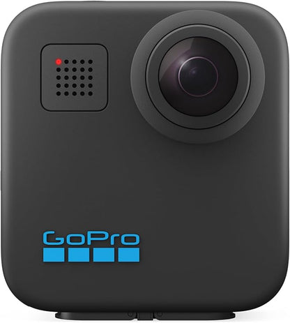 GoPro MAX — Waterproof 360 + Traditional Action Camera with Touch Screen Spherical 5.6K30 HD Video 16.6MP 360 Photos 1080p Live Streaming Stabilization