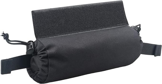 WYNEX Tactical First Aid Drop Dump Pouch, Medical Trauma Roll Up Drop Pouch EMT IFAK Sub Abdominal Carrying Bag with Hook-N-Loop for Chest Rig Vest