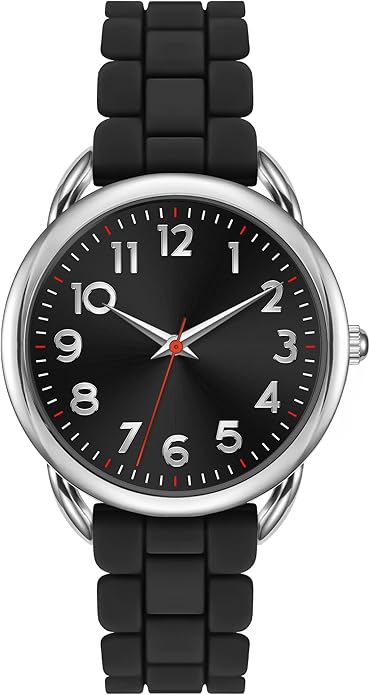35MM Women's Watch Big Face Easy Reader Water Proof