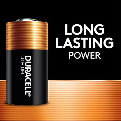 Duracell CR123A 3V Lithium Battery, 12 Count (Pack of 1), 3 Volt High Power for Home Safety, Security Devices, Flashlights, Smoke Alarms, Home Automation
