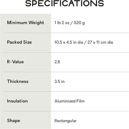 NEMO Equipment Tensor Trail Ultralight Insulated Sleeping Pad - Long Wide (76"x25") - Mango/Huckleberry