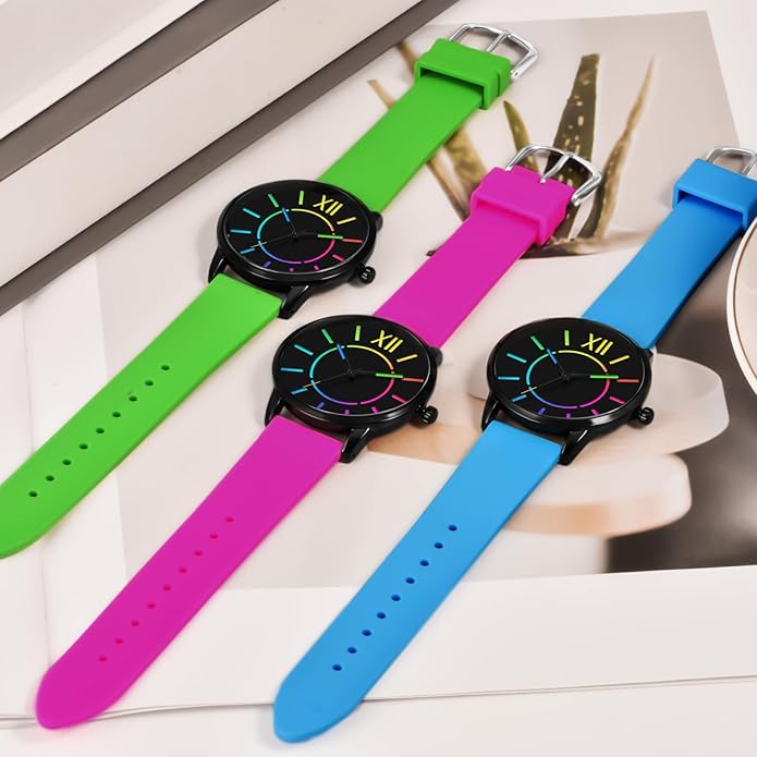 Bisley Unisex Watch Easy to Read Waterproof Silicone Strap Watch