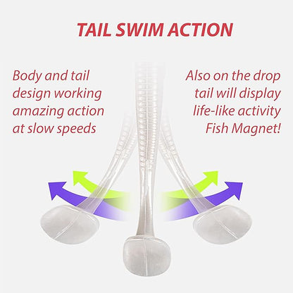 Paddle Tail Shad Swimbaits with 3D Eyes, Softbait Paddletails for Soft Bait Fishing, Swim Bait Fishing Soft Plastic Lures - Saltwater Paddle Tail Shady Fluke Baits