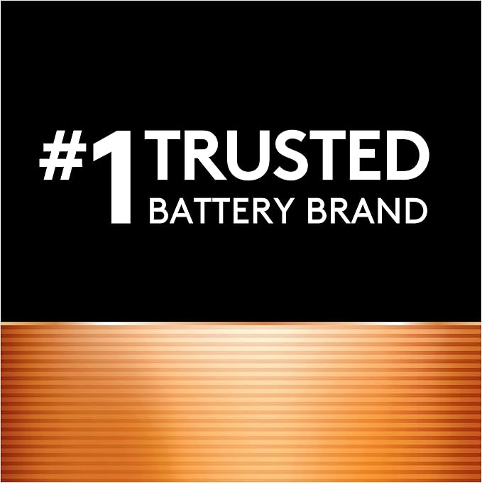 Duracell CR123A 3V Lithium Battery, 4 Count (Pack of 1), 3 Volt High Power for Home Safety, Security Devices, Flashlights, Smoke Alarms, Home Automation