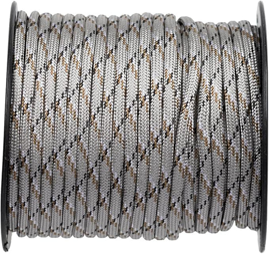West Coast Paracord 100, 50 Feet 550 Lb. Paracord Parachute Rope Great for Outdoors Camping, Storage Kayak Utility Spool Many Colors
