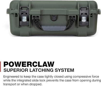 Nanuk 930 Waterproof Hard Case with Padded Dividers - Olive