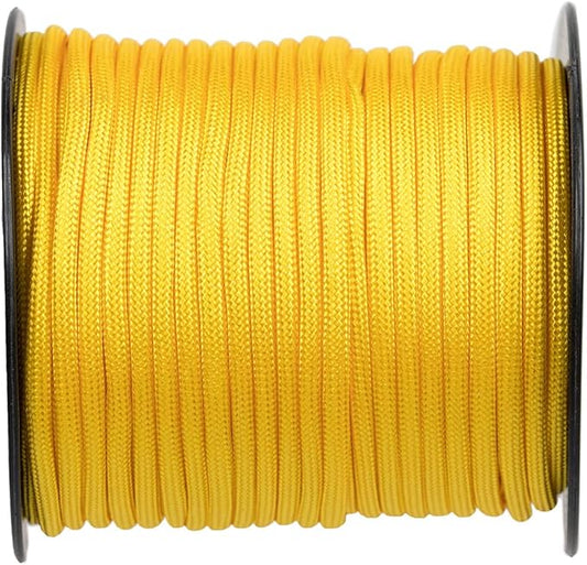 West Coast Paracord 100, 50 Feet 550 Lb. Paracord Parachute Rope Great for Outdoors Camping, Storage Kayak Utility Spool Many Colors