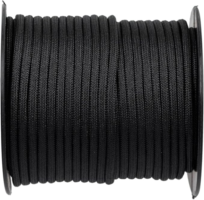 West Coast Paracord 100, 50 Feet 550 Lb. Paracord Parachute Rope Great for Outdoors Camping, Storage Kayak Utility Spool Many Colors