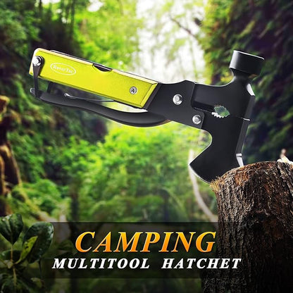 Christmas Gifts for Men Dad, RoverTac Multitool Axe for Mens Gifts, Gifts for Dad Husband Dad Boyfriend, Christmas Gifts Mens Stocking Stuffers-14 in 1 Multi Tool Axe Hatchet
