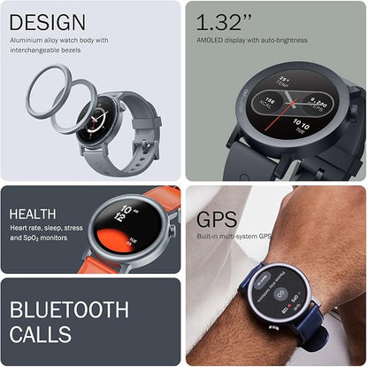 CMF Watch Pro 2 Smartwatch for Men Women, Fitness Tracker with Heart Rate, SPO₂ Monitoring,120 Sports Model, Bluetooth Calls with AI Noise Reduction, IP68 Waterproof with GPS for Android iOS Orange