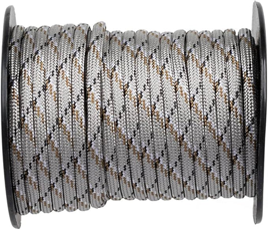 West Coast Paracord 100, 50 Feet 550 Lb. Paracord Parachute Rope Great for Outdoors Camping, Storage Kayak Utility Spool Many Colors