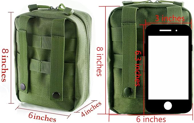 First Aid Pouch EMT IFAK Medical Pouchs, Tactical MOLLE Utility Pouch
