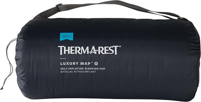 Therm-a-Rest LuxuryMap Self-Inflating Foam Camping Sleeping Pad, Large - 25 x 77 Inches
