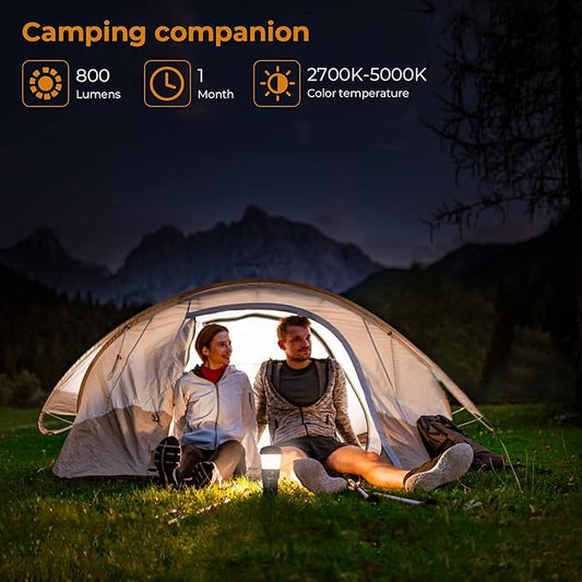 Sofirn BLF LT1 Camping Lantern Rechargeable, Led Lantern with 8X LH351D LED, 24 Hours Runtime in Medium Mode, Perfect Lantern Flashlight for Camping, Power Outages, Hiking, Fishing