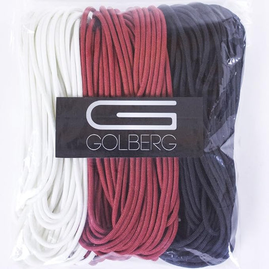 GOLBERG 750lb Paracord/Parachute Cord – Mil-Spec Type IV 750 lb Tensile Strength – Mil-C-5040-H – 100% Nylon