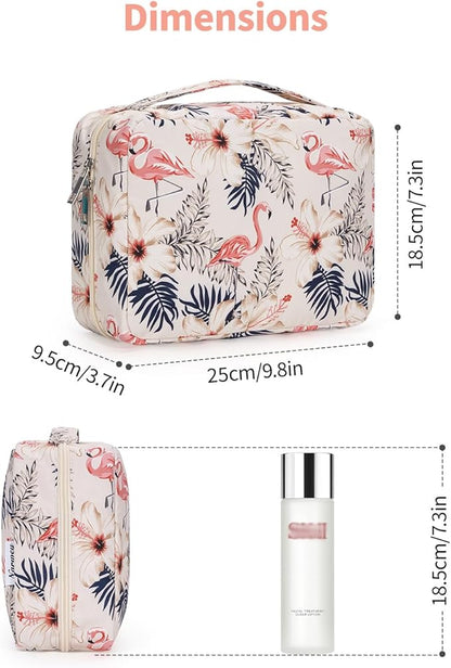 Narwey Hanging Travel Toiletry Bag Cosmetic Make up Organizer for Women and Girls Waterproof