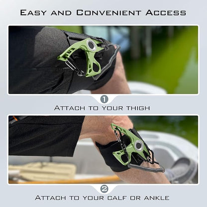KastKing Micro Gila Fishing Pliers, Integrated Finger Hole, Aircraft Grade Aluminum, Fishing Tools, Saltwater Resistant Fishing Gear, Tungsten Carbide Cutters, Olive