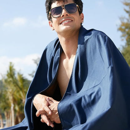 Rainleaf Microfiber Towel Perfect Travel & Gym & Camping Towel. Quick Dry - Super Absorbent - Ultra Compact - Lightweight. Suitable for Trip, Beach, Shower, Backpacking, Pool