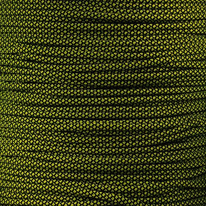 Paracord Planet 550lb Paracord with Line Winder Organizer 100 ft (Neon Yellow Diamond)