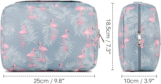 Narwey Hanging Travel Toiletry Bag Cosmetic Make up Organizer for Women and Girls Waterproof
