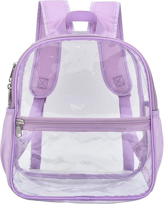 USPECLARE Clear Backpack for Stadium Approved 12×6×12, Water proof Clear Bag for Stadium Events and Concert Work Sport Event