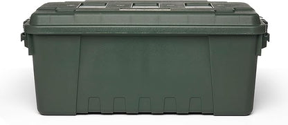 Plano Sportsman Trunk, OD Green, Medium, Lockable Storage Box, Airline Approved Sportsman Trunk, Hunting Gear and Ammunition Bin, Heavy-Duty Containers for Camping, 68-Quart