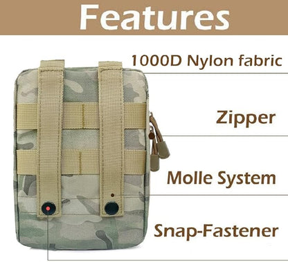 First Aid Pouch EMT IFAK Medical Pouchs, Tactical MOLLE Utility Pouch