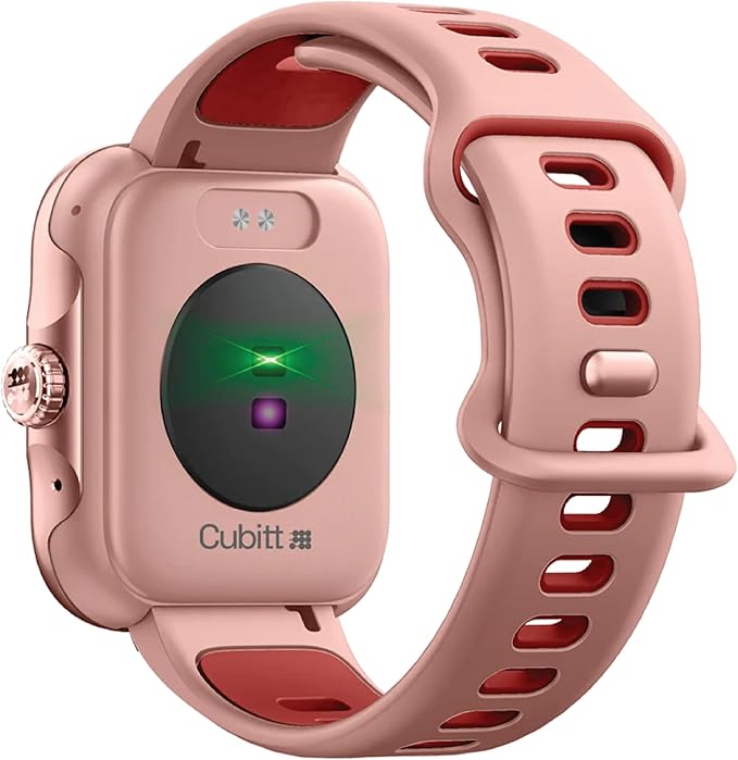 Cubitt Viva Pro Smartwatch/Fitness Tracker with 1.78" Touch AMOLED Screen, Bluetooth Calling, Built in GPS, 60+ Sports, Blood Oxygen, Heart Rate, Stress and Sleep Monitor, Waterproof, Step Counter