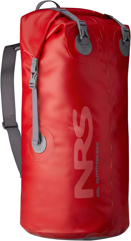 NRS Outfitter Dry Bag-Red-065L
