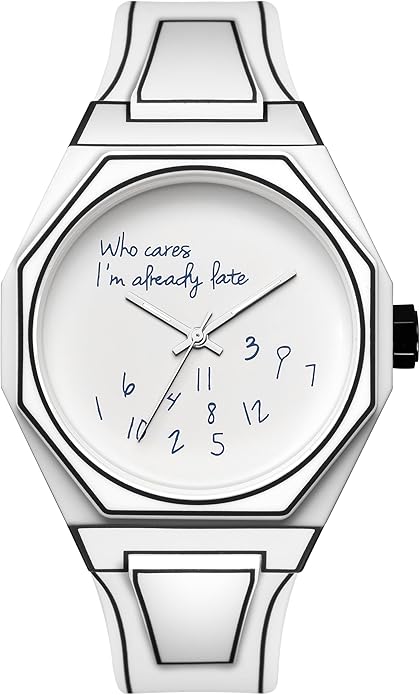 GORBEN Creative Sketch Watch Sports Fashion Quartz Minimalist Black and White Anime Series Watch