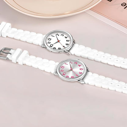 35MM Women's Watch Big Face Easy Reader Water Proof
